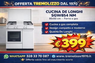 CUCINA DE LONGHI SGW 854 NM